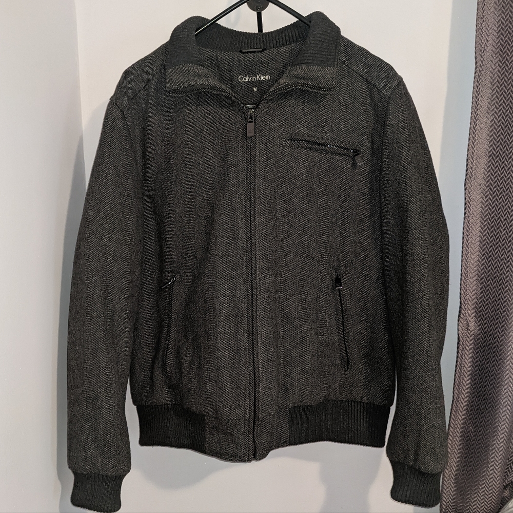Calvin Klein Wool Blend Jacket - image 1